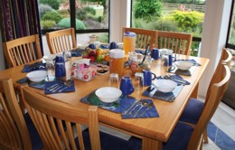 Enjoy a continental and/or hot breakfast in the Lodge Enjoy a continental and/or hot breakfast in the Lodge