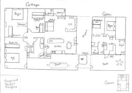 Floor Plan of Cottage & Cabin